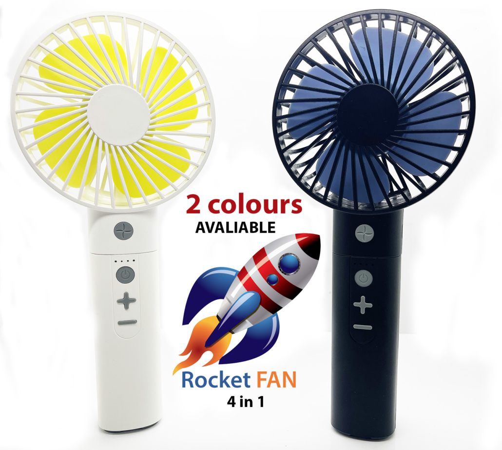 Rocket fan 4 in one portable speeker bluetooth fan uk